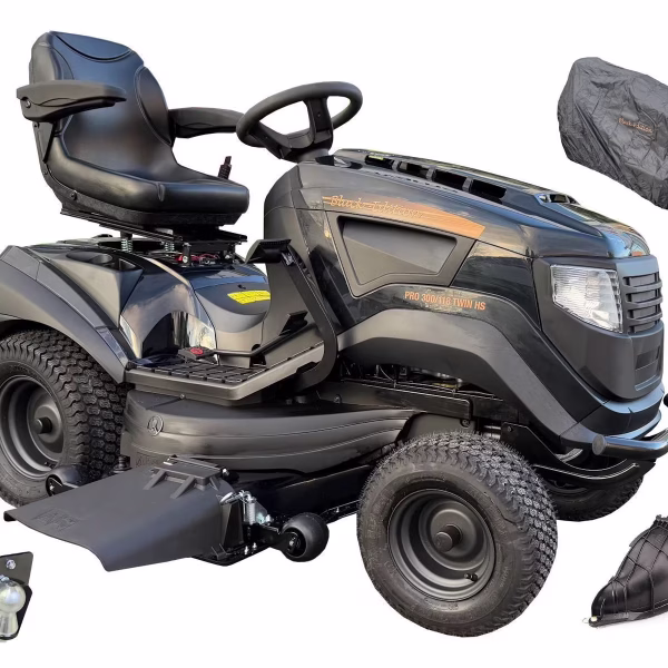 Black Edition Stiga Rasentraktor Pro 300/118 Twin HS - Aktion