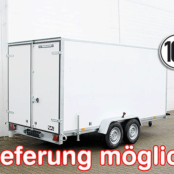 Kofferanhänger BK Höhe:190cm 2,7t|100km/h|Seitentür