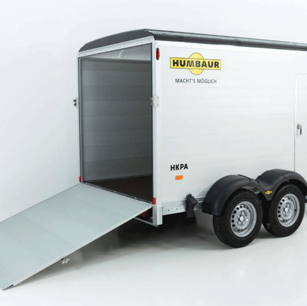 Humbaur Kofferanhänger HKPA H180 2,6t|Alu|Polybug|anthrazit
