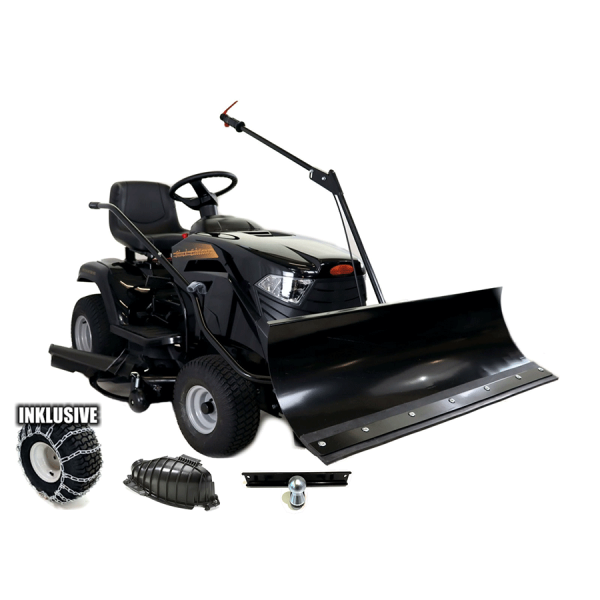 Black Edition Stiga Rasentraktor PRO 177/108 HS mit Winterpaket 110 Plus