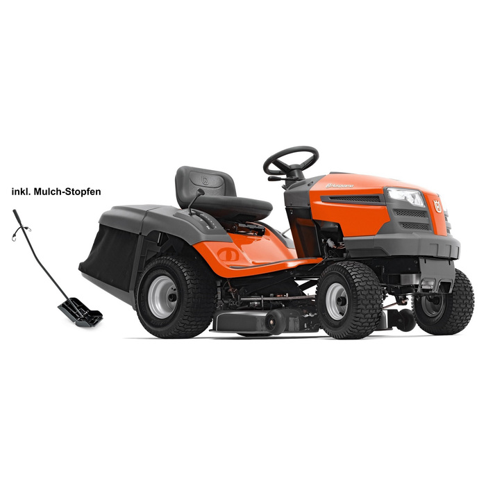 HUSQVARNA-Rasentraktor-TC-138L-inkl.-Mulch-Stopfen-1
